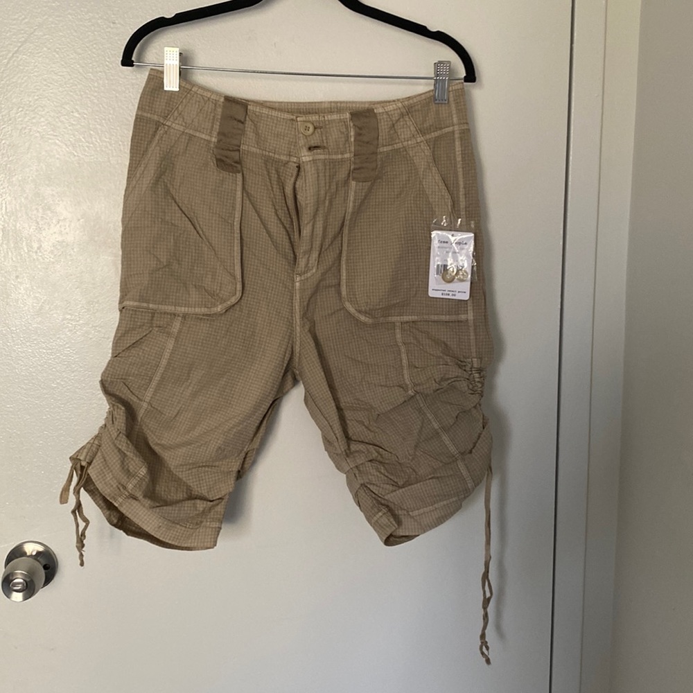 Free People Calm Sand Shorts. New with Tags. Size 4